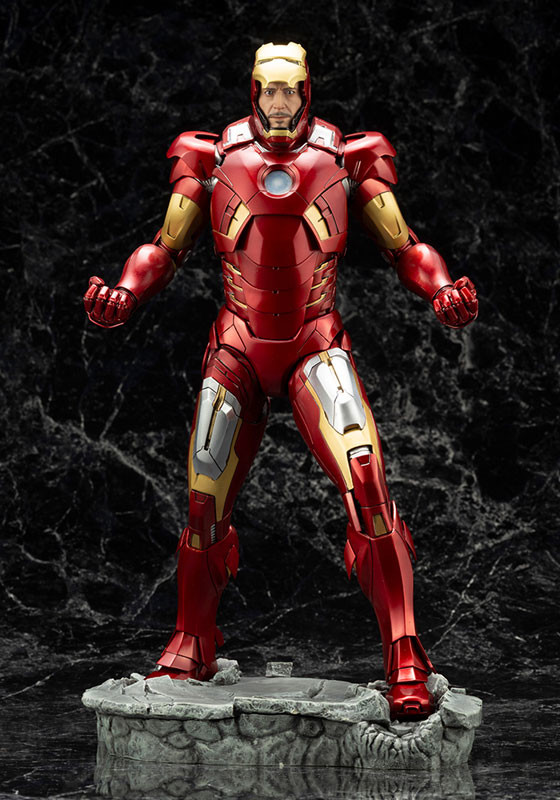 Iron Man Mark VII, Tony Stark, The Avengers, Kotobukiya, Pre-Painted, 1/6, 4934054016464